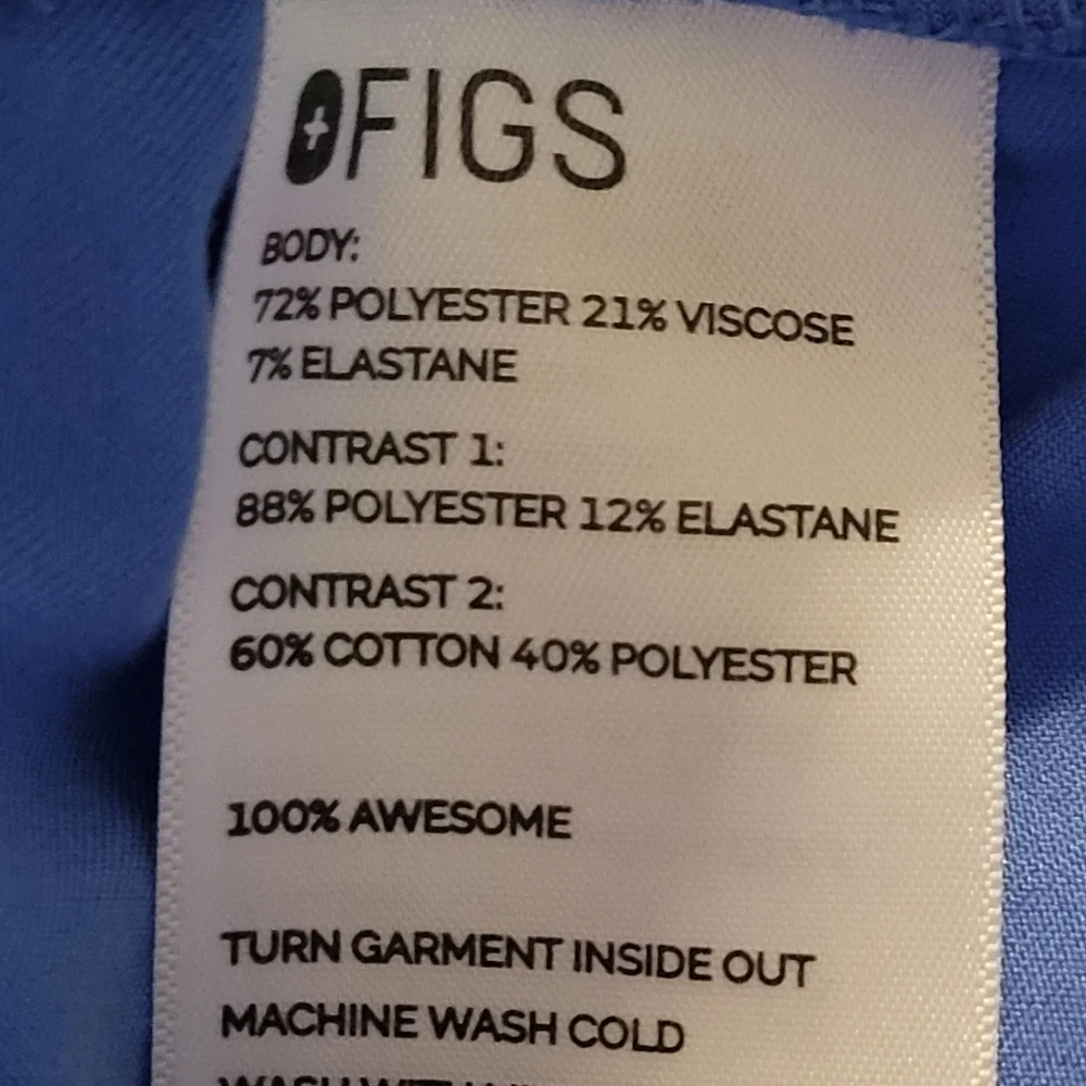 FIGS Technical Collection ceil blue Zamora jogger scrub pants - M.     S81 - Picture 6 of 10